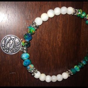 Handmade zodiac bracelet!!